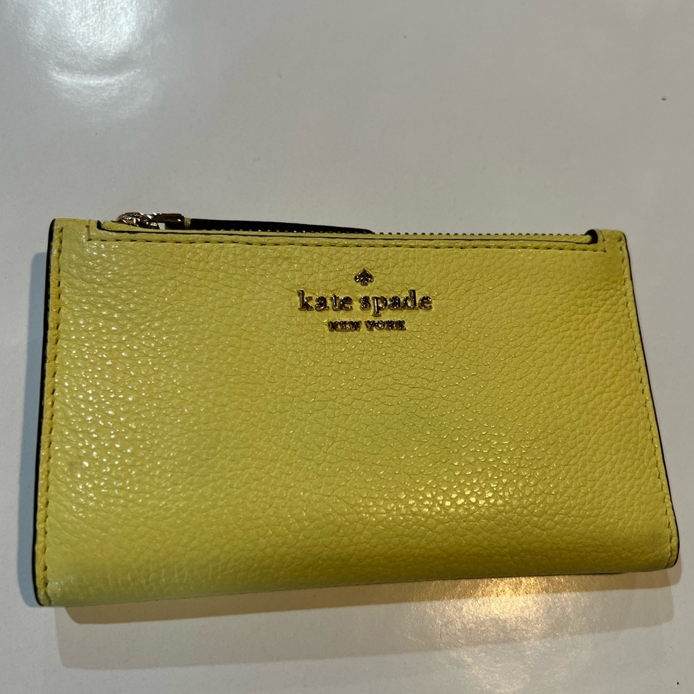 Kate Spade Yellow Wallet